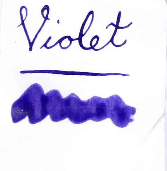 Bottled Calligraphy Inks - Violet - Papier Plume