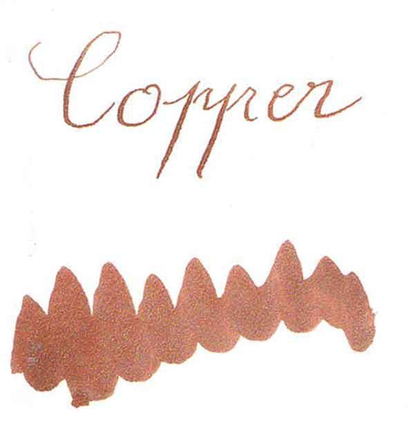 Bottled Metallic Calligraphy Inks - Copper - Papier Plume