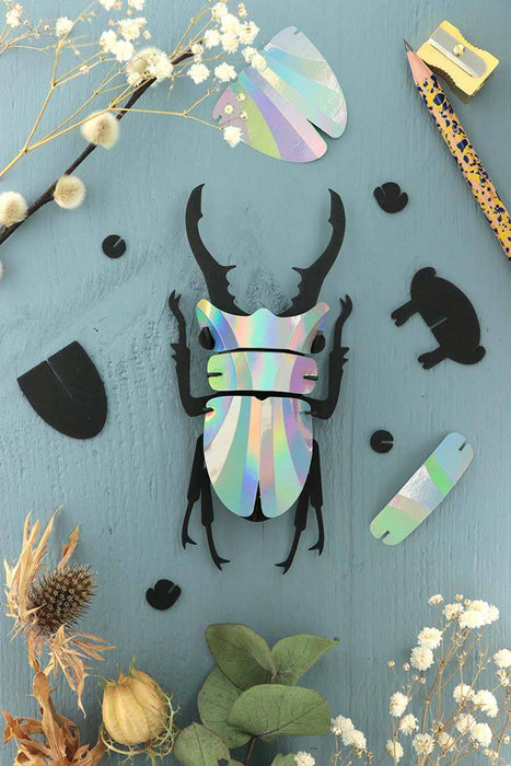 Paper Stag Beetle Small - Papier Plume