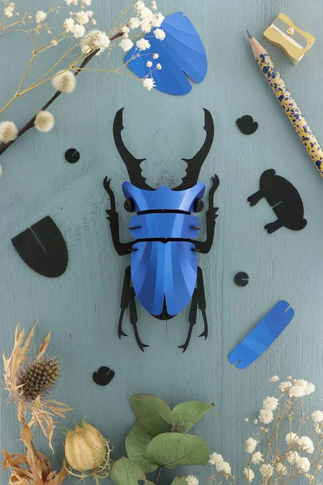 Paper Stag Beetle Small - Papier Plume