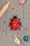 Paper Ladybug and Lovebug - Papier Plume