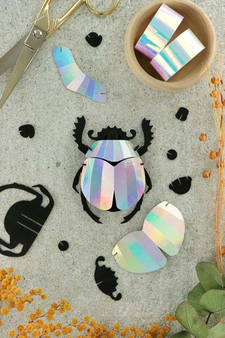 Paper Scarab Beetle - Papier Plume