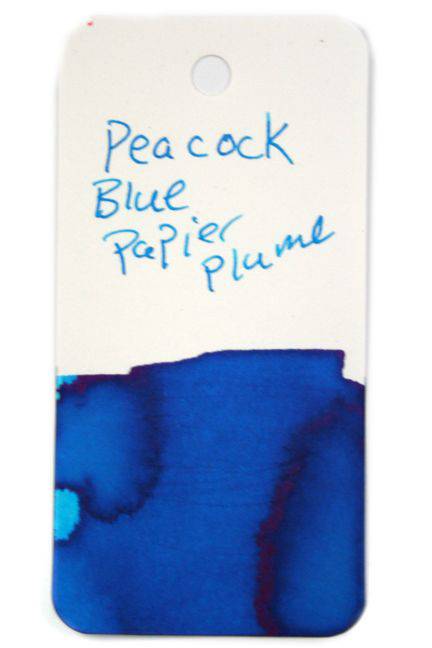 Papier Plume - Fountain Pen Ink - Peacock Blue - Papier Plume