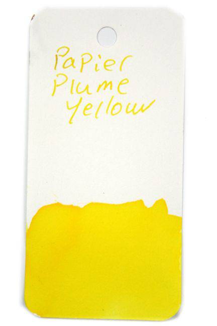 Papier Plume - Fountain Pen Ink - Yellow - Papier Plume