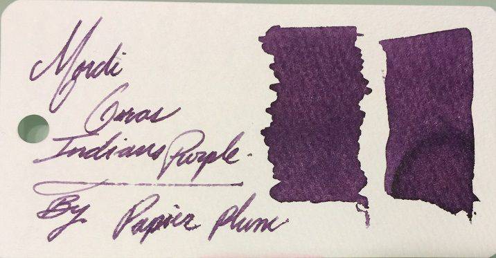 Papier Plume - New Orleans Collection Fountain Pen Ink - Mardi Gras Indians Purple - Papier Plume