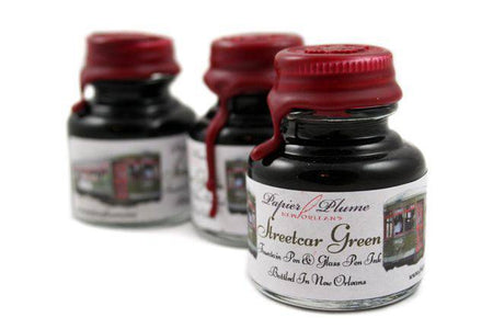 Papier Plume - New Orleans Collection Fountain Pen Ink - Street Car Green - Papier Plume