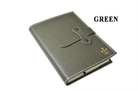 Refillable Latch Journal or Daily 2023 Planner - Italian Leather - Small - Papier Plume