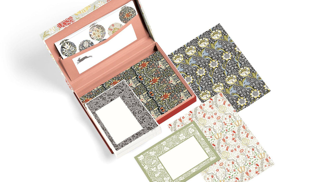 Pepin Press - Letter Writing Sets - William Morris - Papier Plume