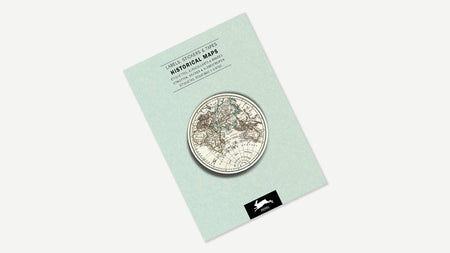 Pepin Press - Stickers & Tape Book - Historical Maps - Papier Plume