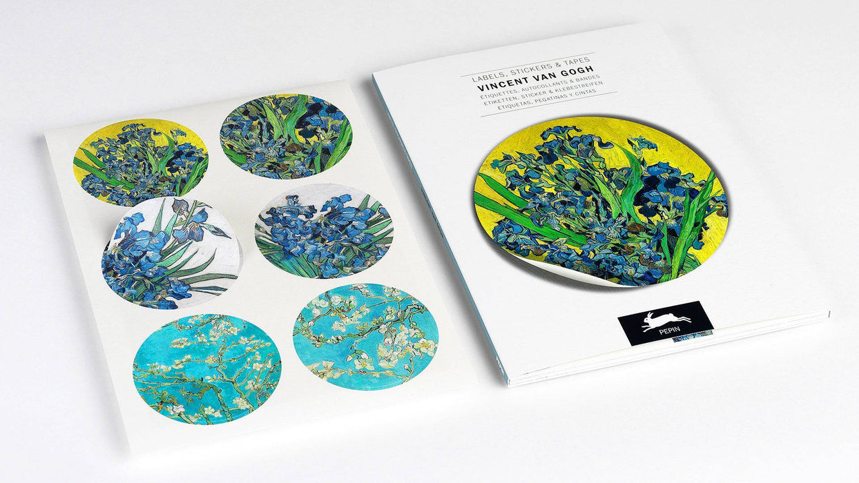 Pepin Press - Stickers & Tape Book - Van Gogh - Papier Plume