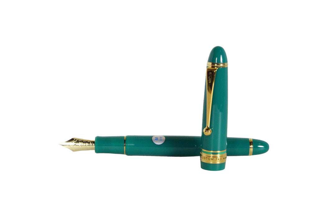 Pilot - Custom 743 - US Exclusive - Verdigris - Fountain Pen - Papier Plume