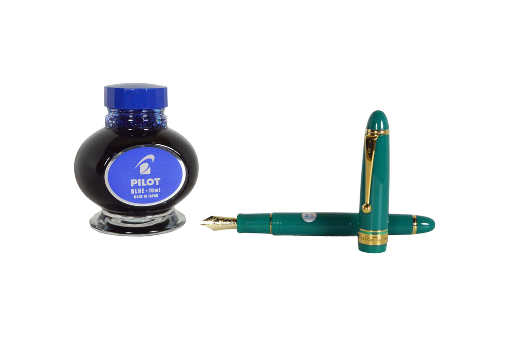 Pilot - Custom 743 - US Exclusive - Verdigris - Fountain Pen - Papier Plume