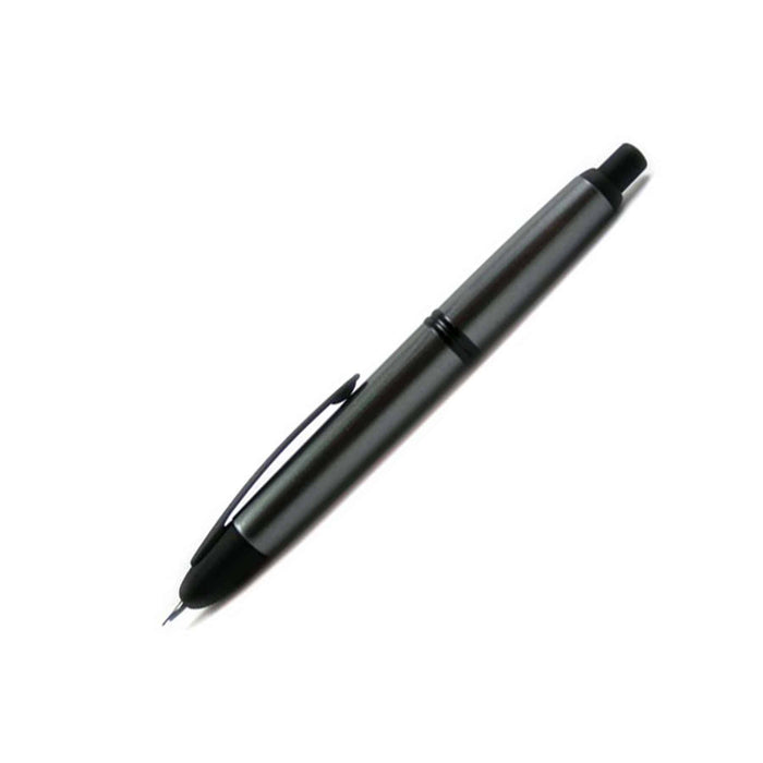 Pilot - Vanishing Point - Fountain Pen - Gun Metal/Black Matte - Papier Plume