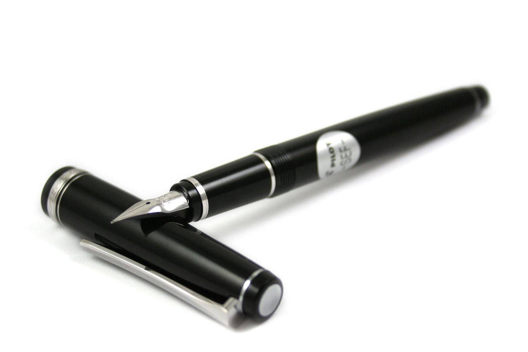 Pilot - Falcon - Black/Rhodium - Fountain Pen - Papier Plume