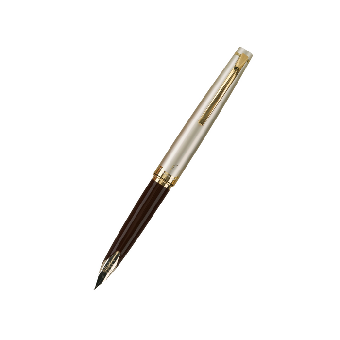 Pilot - E95S Fountain Pen - Burgundy/Ivory - Papier Plume