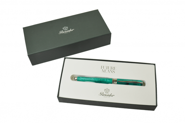 Pineider Avatar UR Fountain Pen - Forest Green - Papier Plume