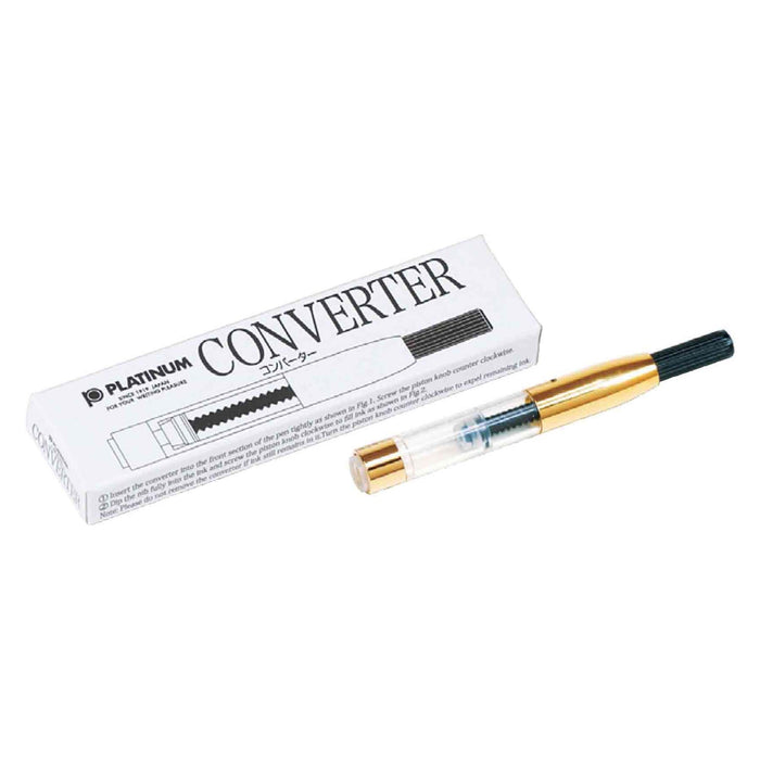 Platinum - Converter for Fountain Pens - Gold - Papier Plume