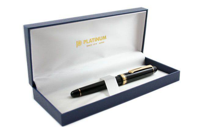 Platinum - #3776 Century Black - Fountain Pen