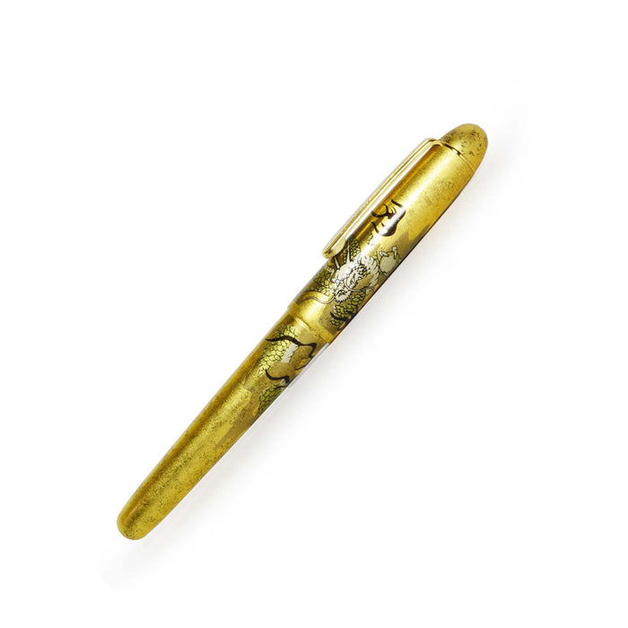 PLATINUM Fountain pen" Ascending dragon " PNB-35000H #57 14k Gold leaf Fountain Pen