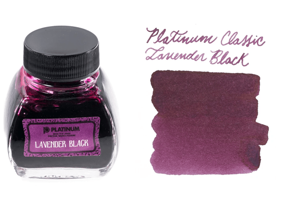 Platinum - Classic Ink - Lavendar Black - Papier Plume