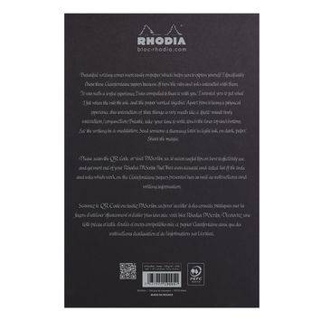 Rhodia - PA Scribe - Black Paper Calligraphy Practice Pad - Papier Plume