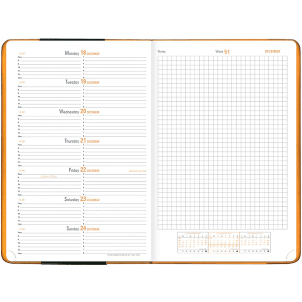 Rhodia 2023 Weekly Planner - Papier Plume