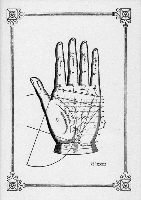 Rossi - Journals - Soft cover - Stitched - Palmistry A5