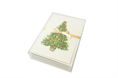 Rossi - Christmas Tree Notecards - Papier Plume