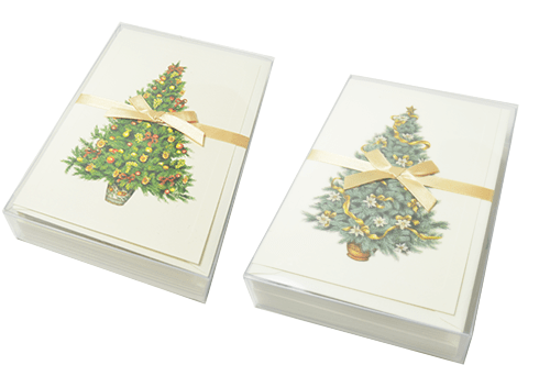 Rossi - Christmas Tree Notecards - Papier Plume