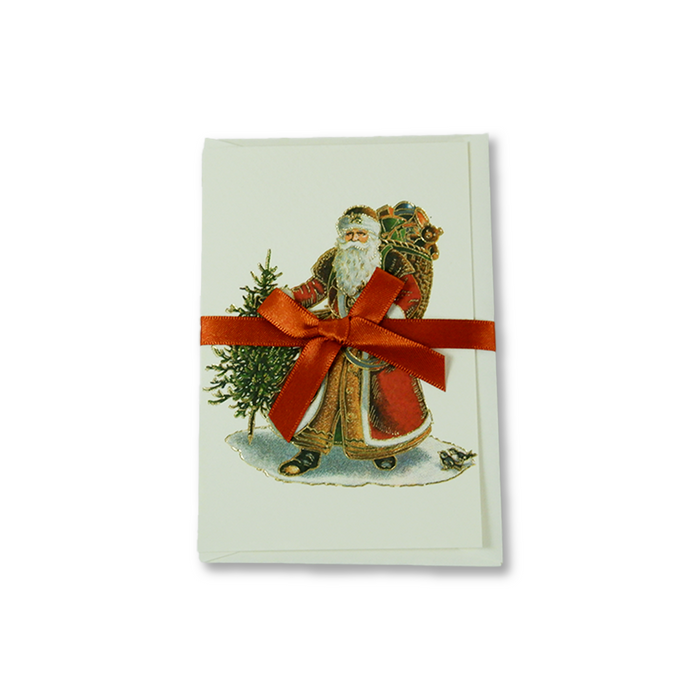 Christmas Cards - Santa Claus (Red)