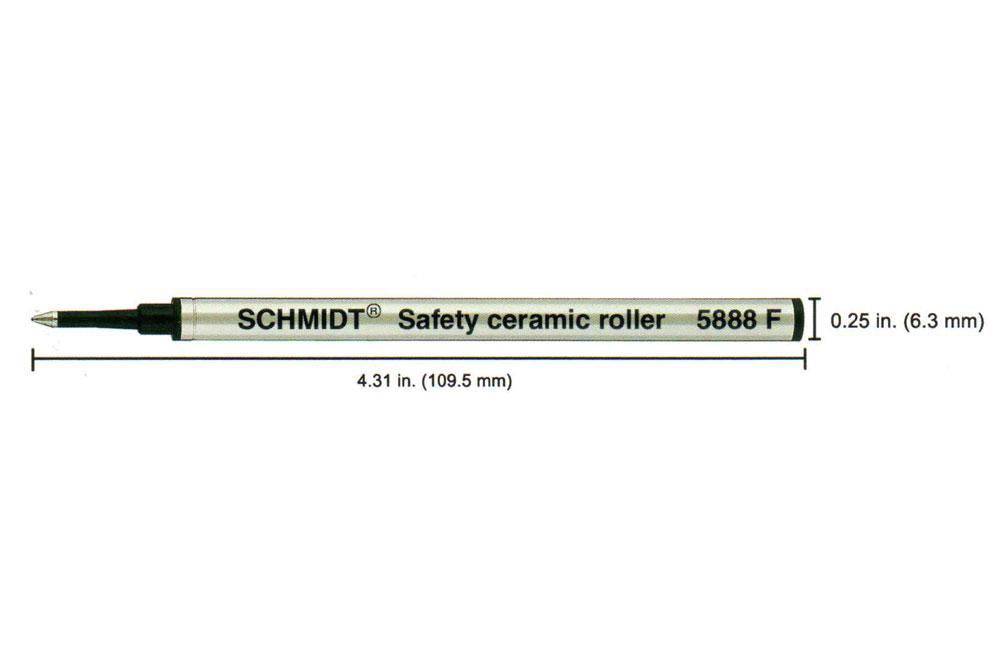 Roller Ball Refill - Standard - Plastic Capsule - Papier Plume