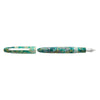 Esterbrook Estie fountain pen with silver fittings, featuring a sleek design and smooth writing nib.