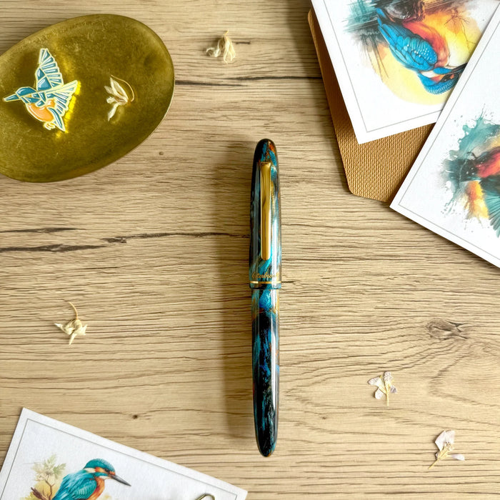 Esterbrook x BUNGUBOX Kingfisher Limited Edition - Estie - Fountain Pen - Papier Plume