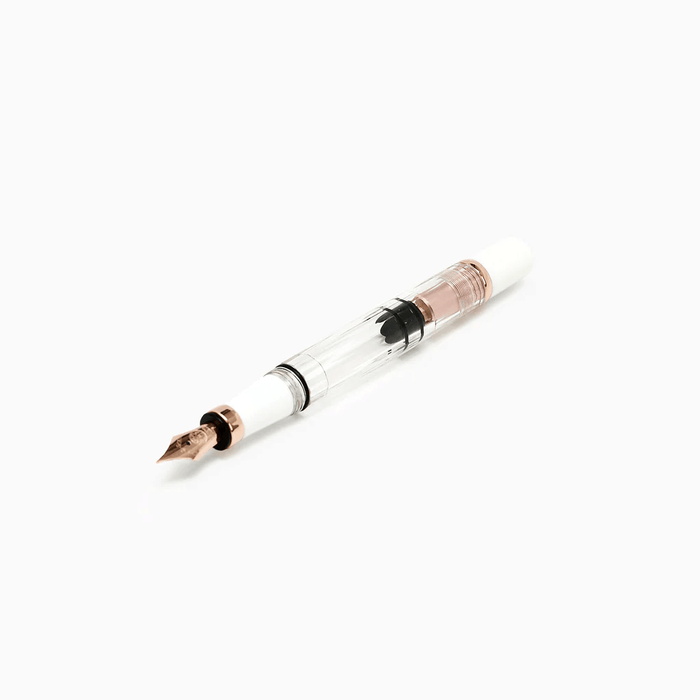 Twsbi - Diamond 580 White Rose Gold II - Fountain Pen - Papier Plume