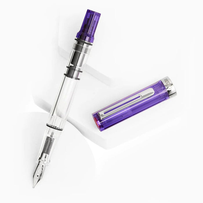 Twsbi - Eco Transparent Purple - Fountain Pen - Papier Plume