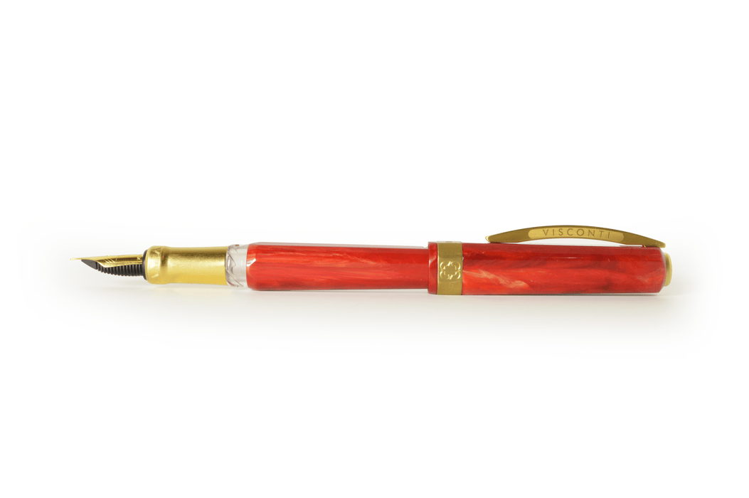 Visconti - Opera Gold Red - Fountain Pen - Papier Plume