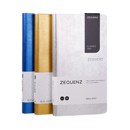 Zequenz - Journal Classic 360 Galaxy - Lined - Papier Plume