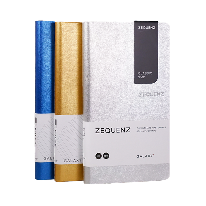 Zequenz - Journal Classic 360 Galaxy - Lined - Papier Plume